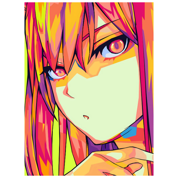 DARLING in the FRANXX: Zero Two Pop Art - Anime Painting Set