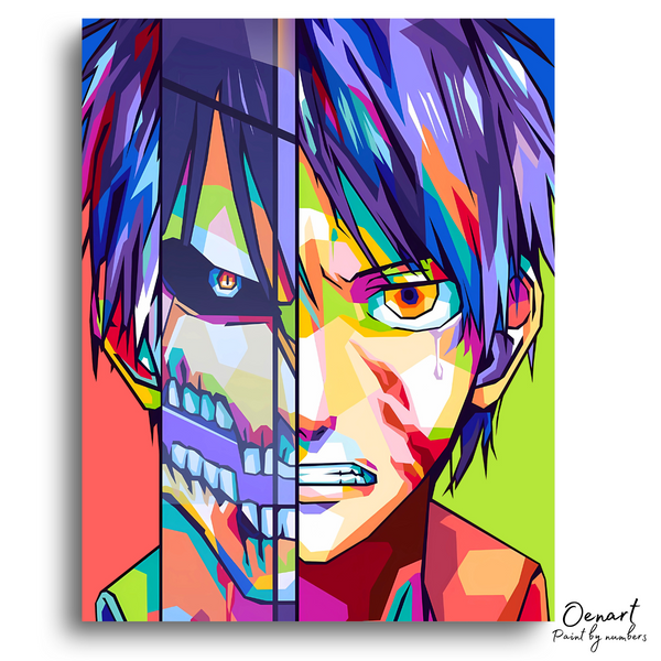 Attack on Titan: Eren Sad - Anime Diamond Painting