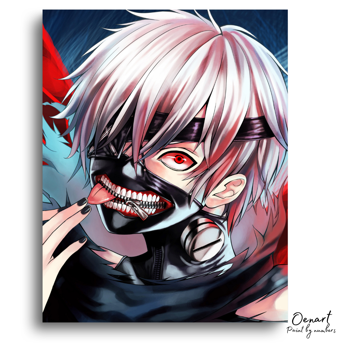 Tokyo Ghoul: Kaneki With Mask - Anime Painting Set