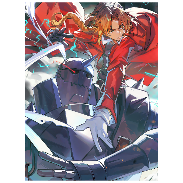 Fullmetal Alchemist Brotherhood: Edward & Alphonse - Anime Painting Set