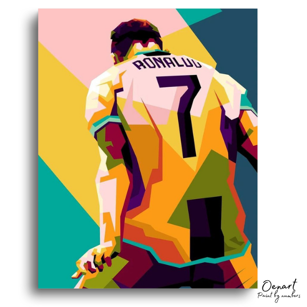 Ronaldo One Of Kind- Paint By Numbers Kit