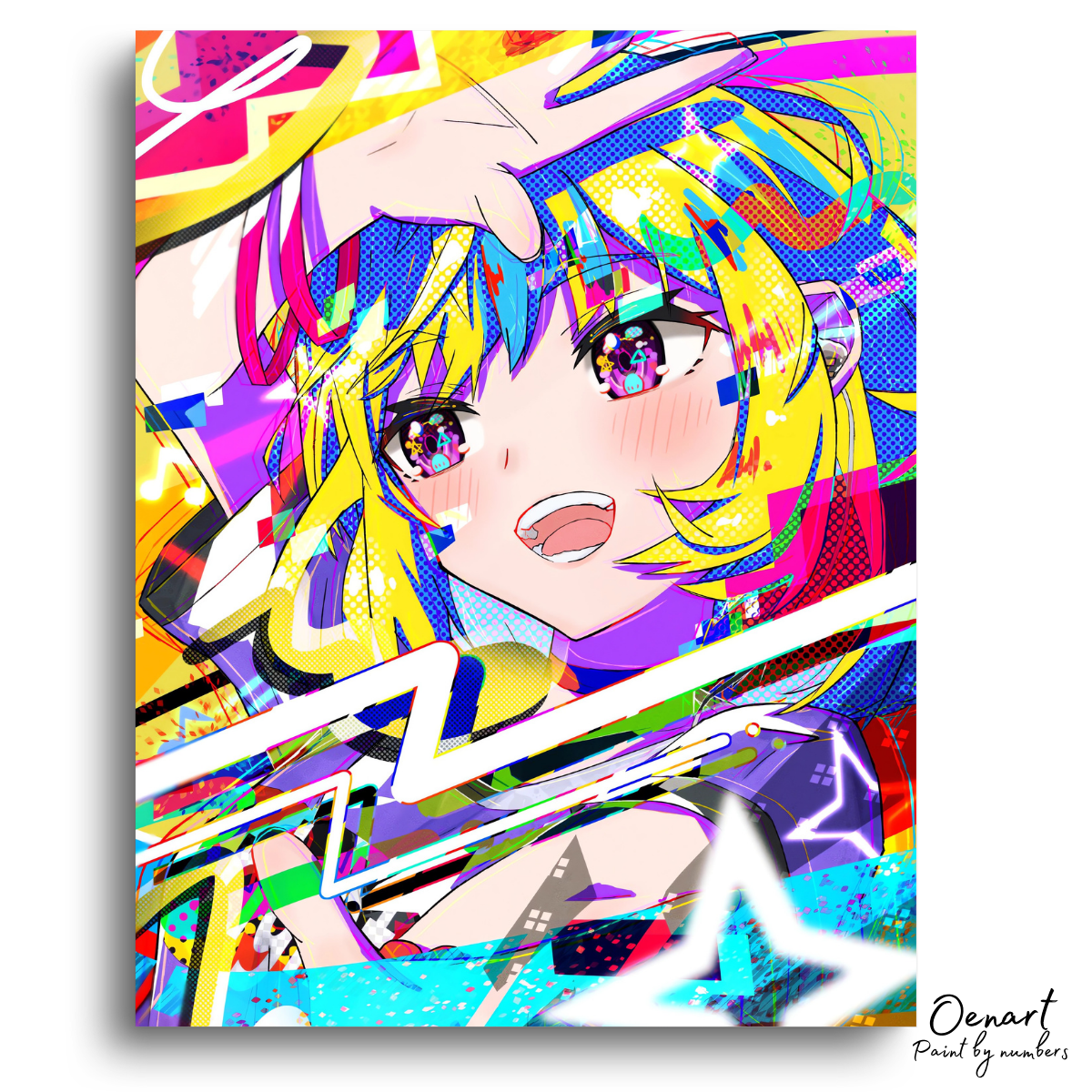 Anime Girl: Colorful World - Anime Painting Set