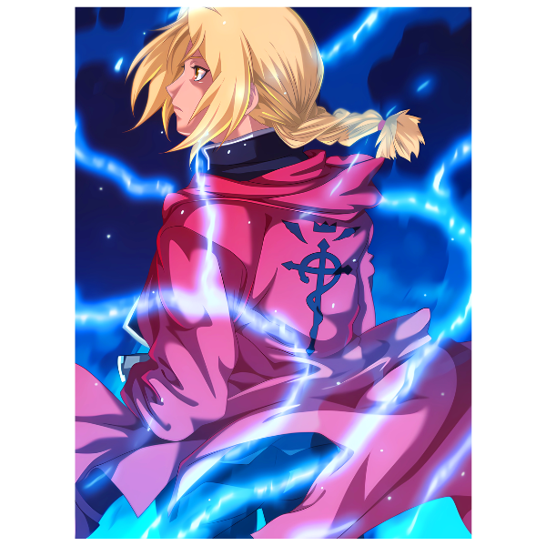 Fullmetal Alchemist Brotherhood: Elric Edward - Anime Painting Set