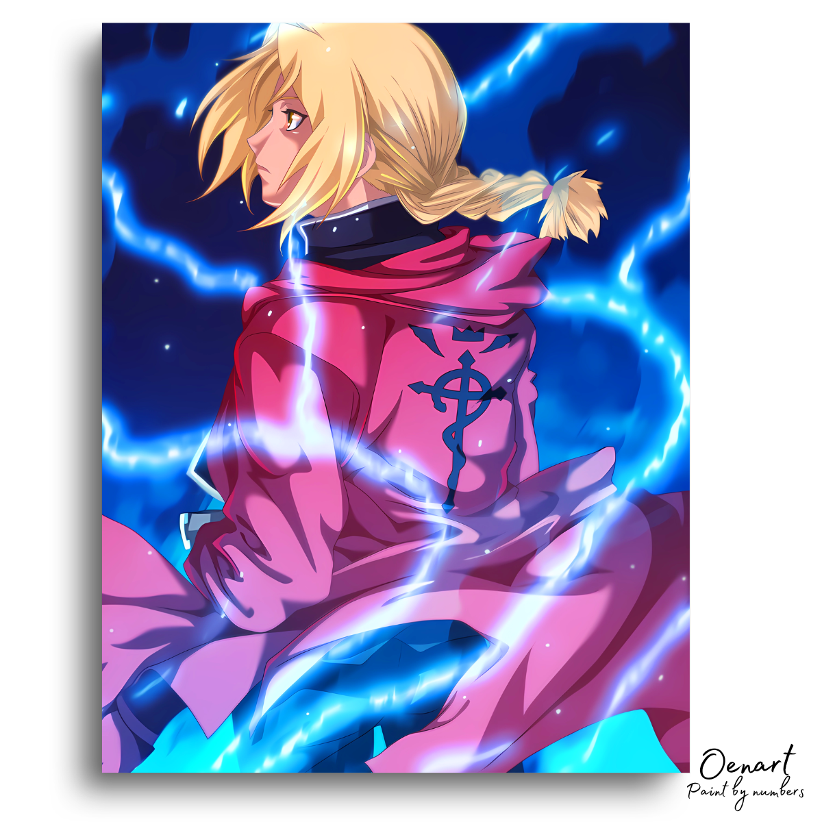 Fullmetal Alchemist Brotherhood: Elric Edward - Anime Painting Set