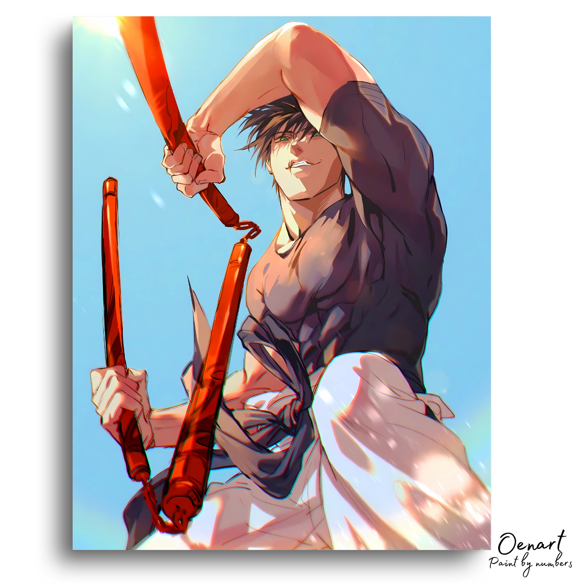 Jujutsu Kaisen: Toji Physique - Anime Painting Set