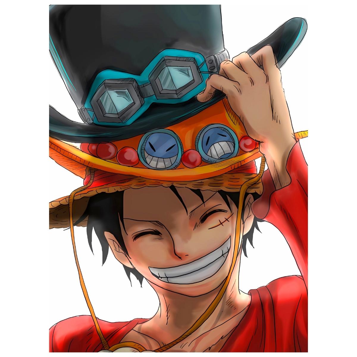 One Piece: Luffy - Anime Paint By Numbers Kit