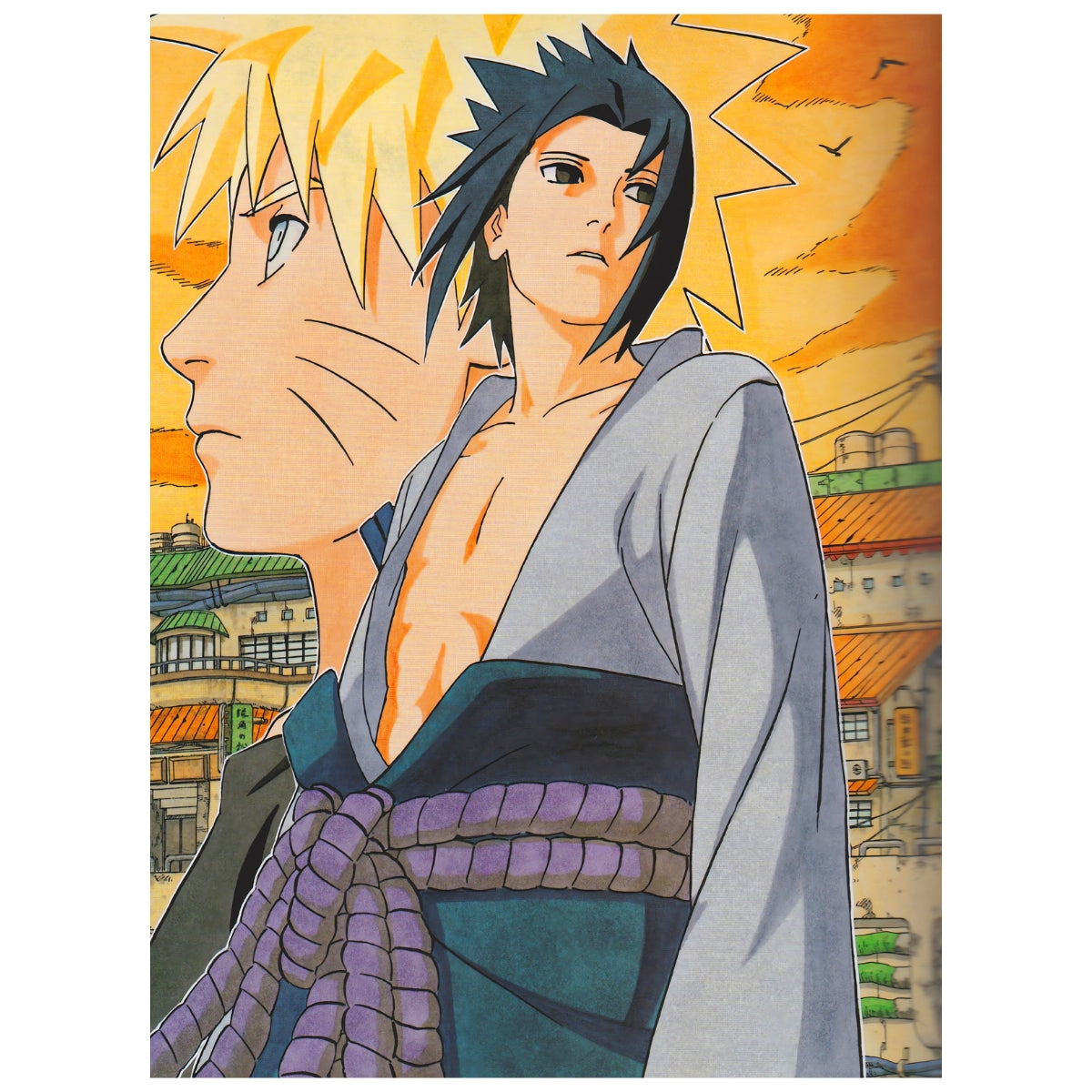 Naruto Shippuden: Naruto & Sasuke - Anime Painting Set