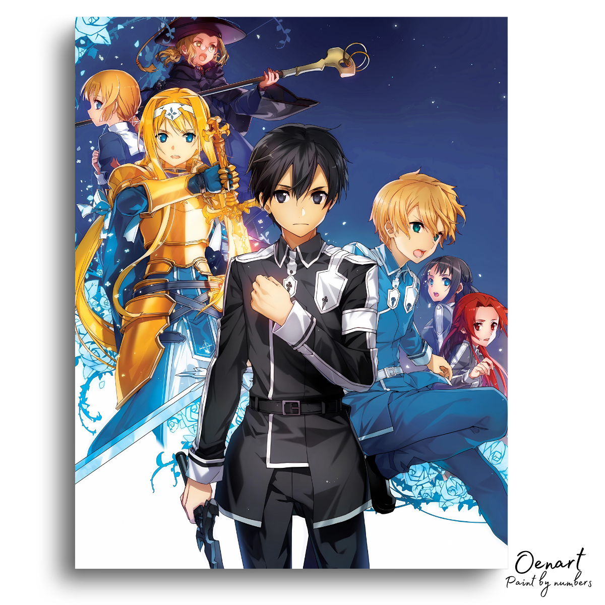 Sword Art Online Alicization - Anime Painting Set