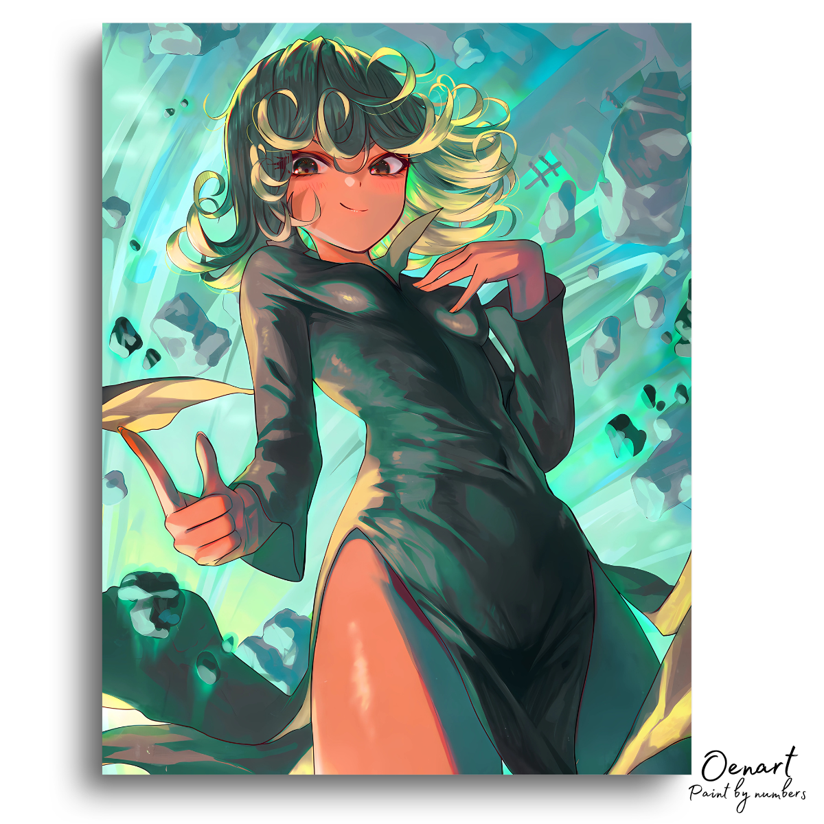 One Punch Man: Tatsumaki - Anime Paint By Numbers Kit