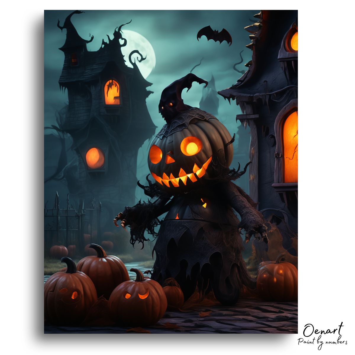 Halloween Dark Night - Paint By Numbers Kit