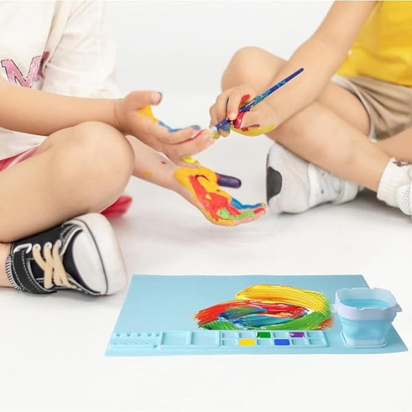 Silicone Craft Mat, Tray & Cup | Oenart™