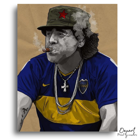 Maradona The Greatest - Paint By Numbers Kit