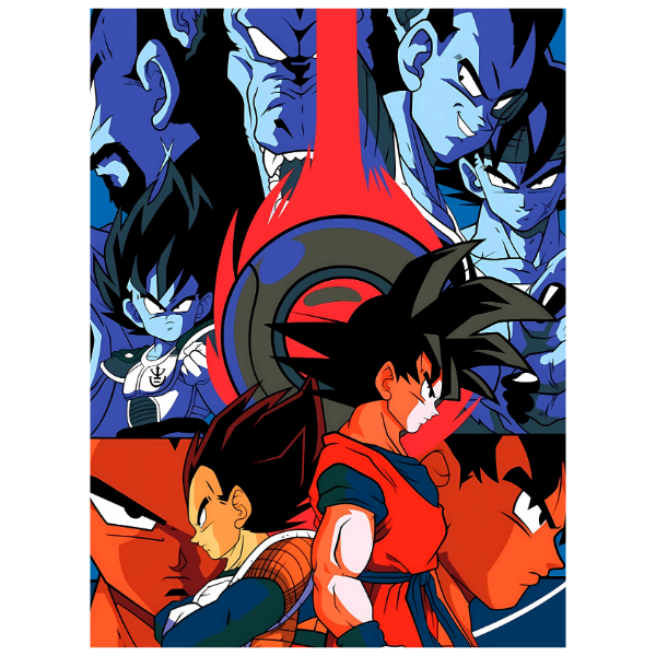Dragon Ball Z - Anime Paint By Numbers Kit