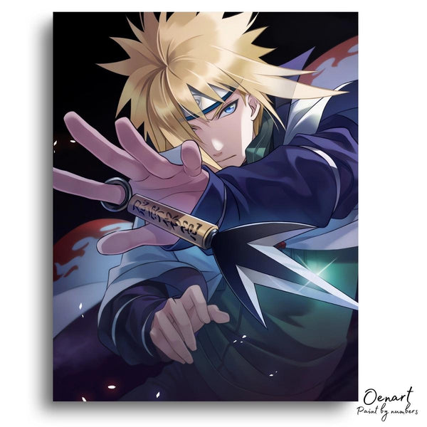 Naruto Shippuden: Minato v2 - Anime Paint By Numbers Kit