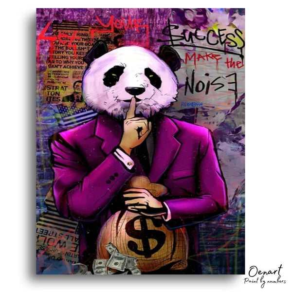 Panda The Banker - Diamond Painting Kit-Oenart™