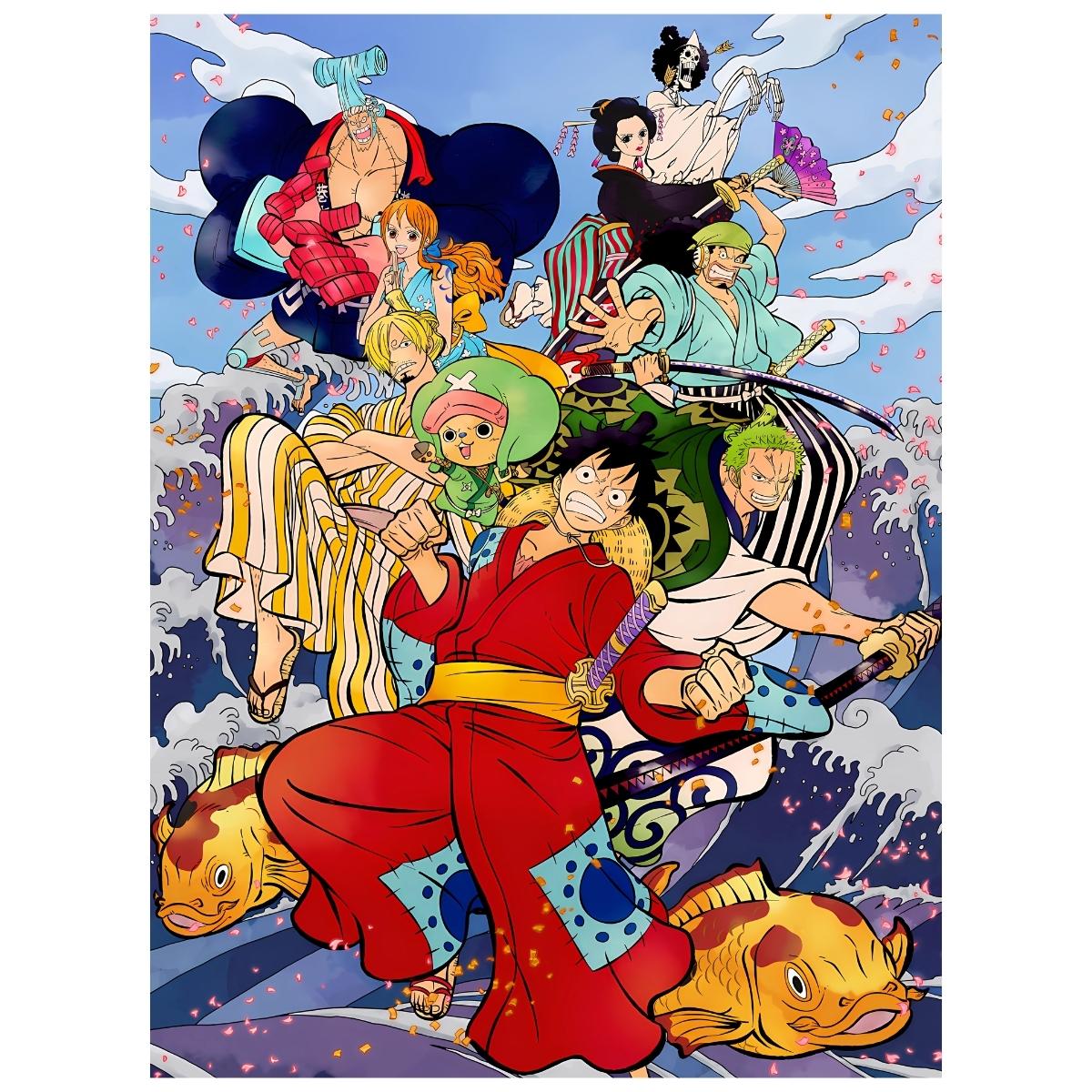 One Piece: Wano - Anime Painting Set
