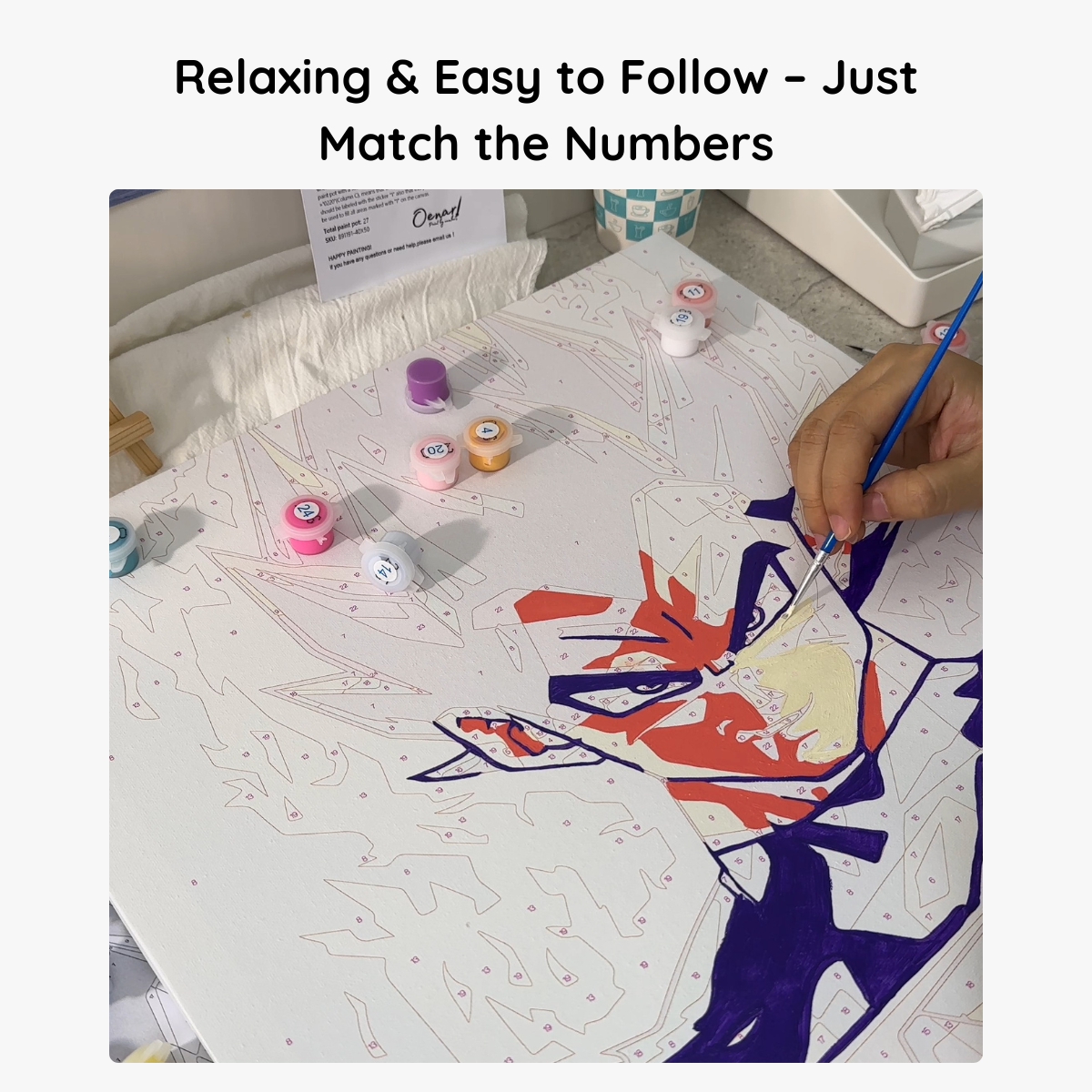 Sailor Moon: Joyful Power - Anime Paint By Numbers Kit-Oenart™