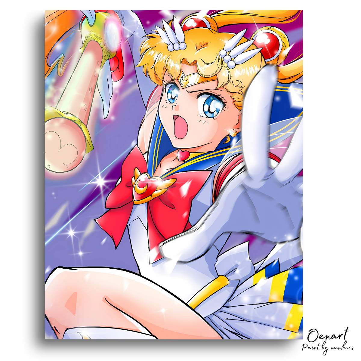 Sailor Moon: Usagi Tsukino - Anime Paint By Numbers Kit