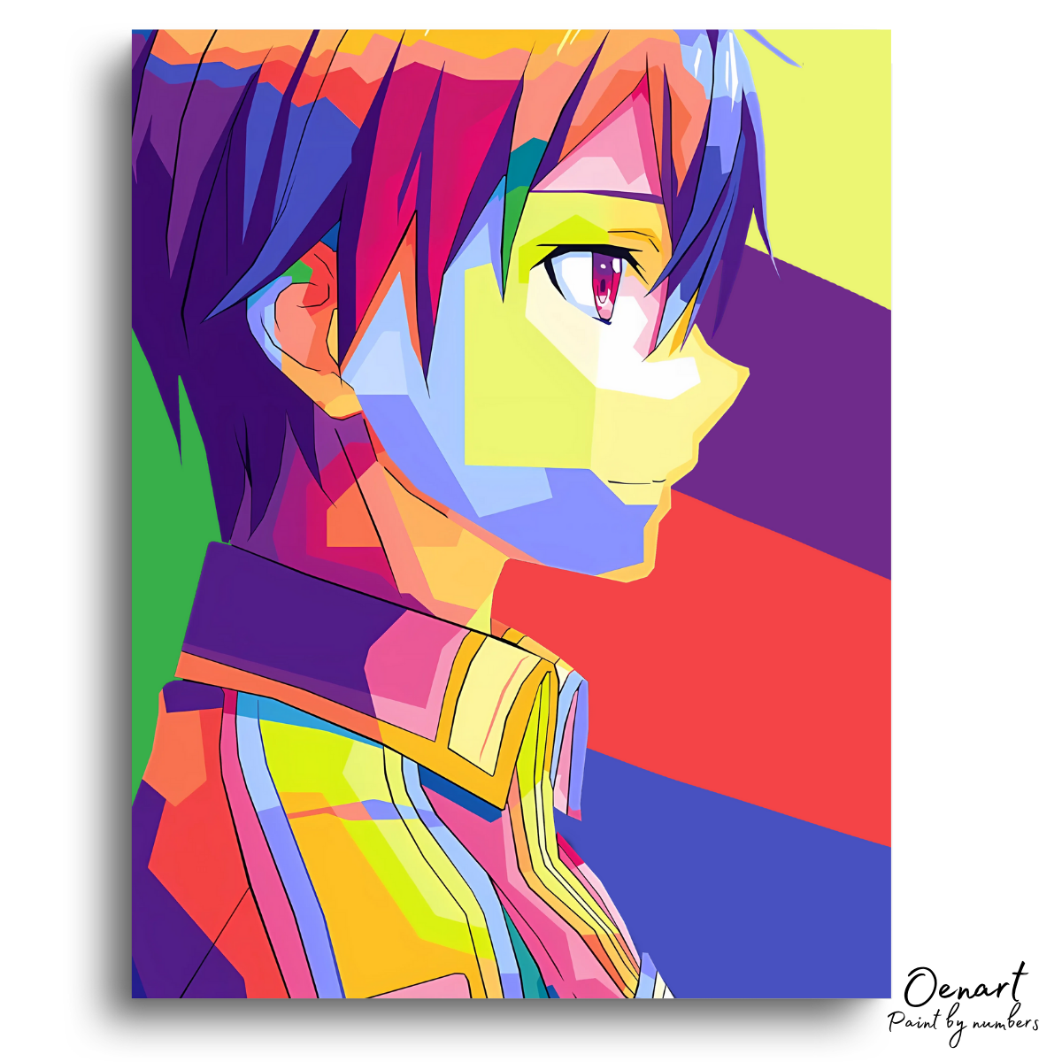 Sword Art Online: kirito Pop Art - Anime Painting Set