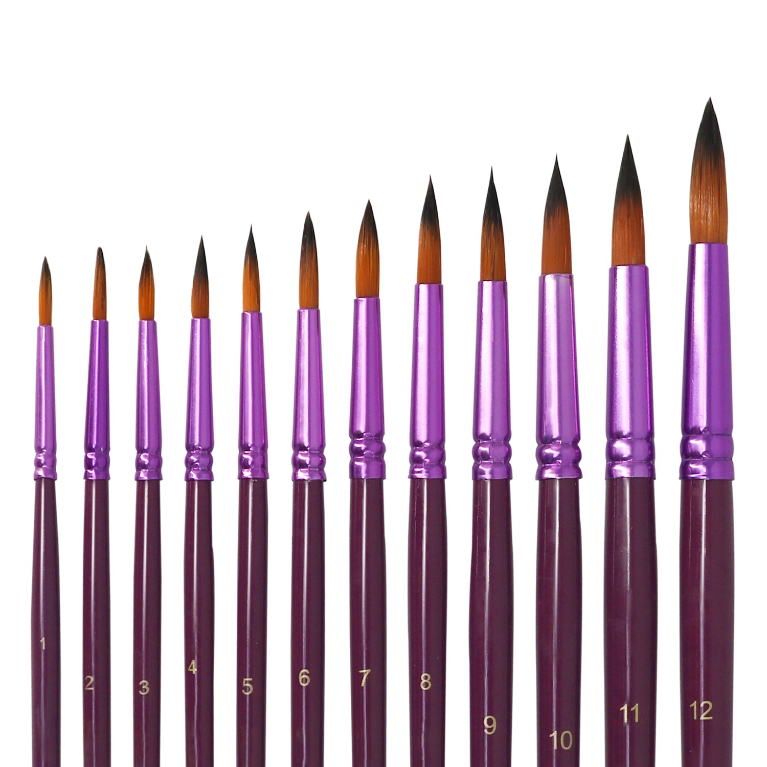 Professional Paint Brush Set (12-Pack) | Oenart™