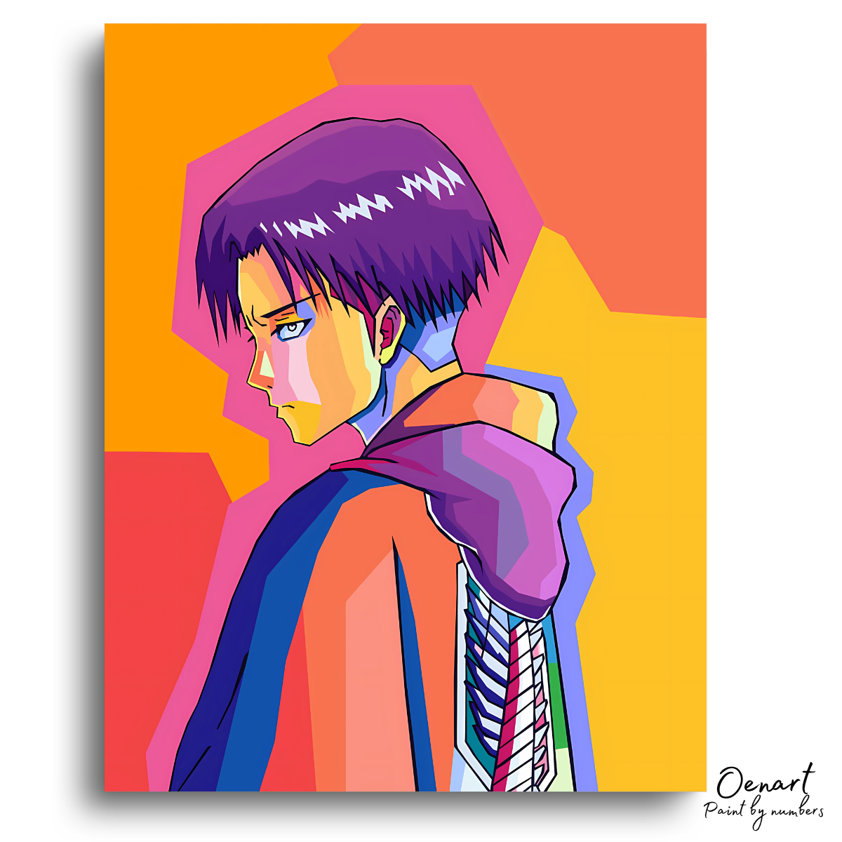 Attack on Titan: Levi Ackerman - Anime Diamond Painting