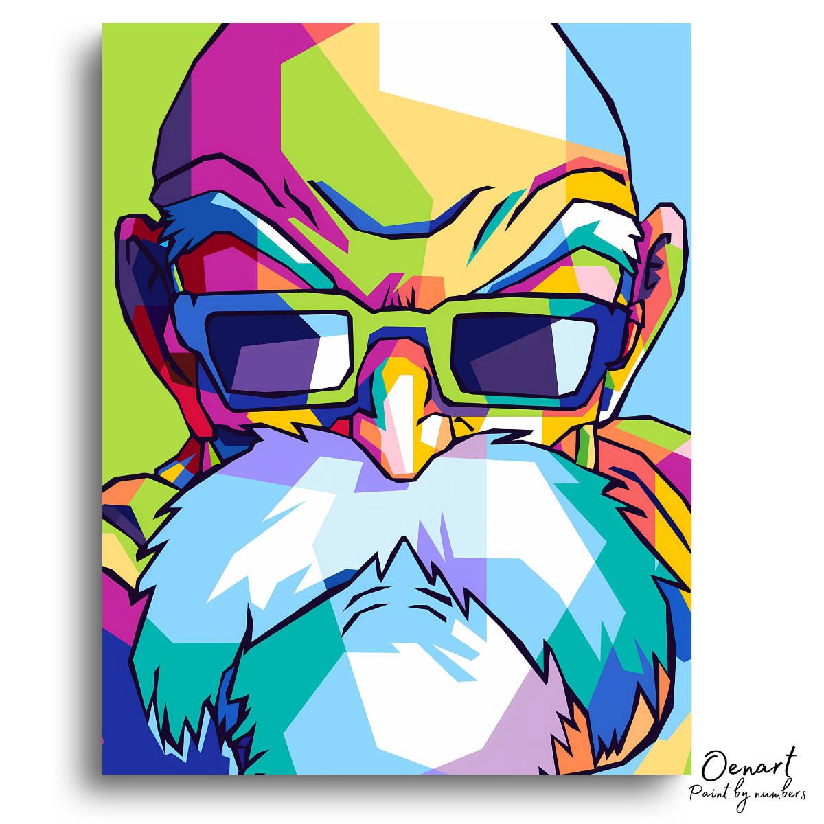 Dragon Ball Z: Master Roshi - Anime Paint By Numbers Kit