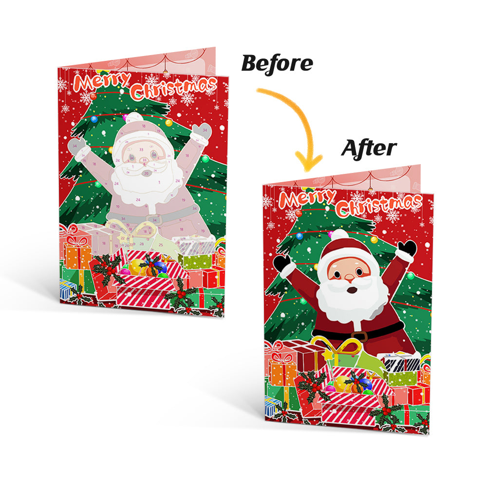 Jolly Santa Card Set | Oenart™