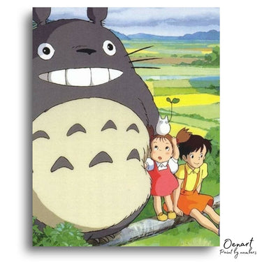 My Neighbor Totoro: Friends - Anime Paint By Numbers Kit