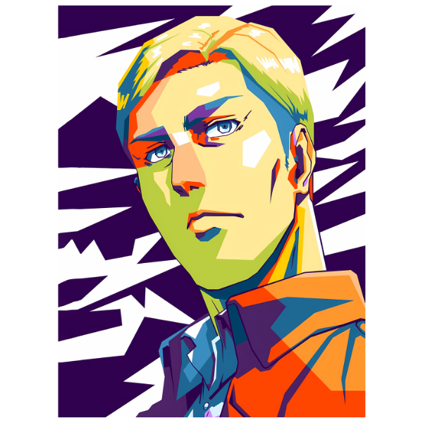 Attack on Titan: Erwin - Anime Diamond Painting