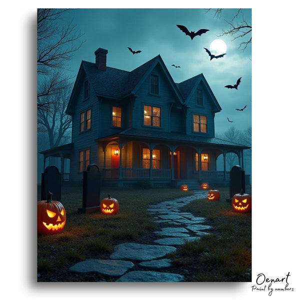 Halloween Sweat Home - Paint By Numbers Kit