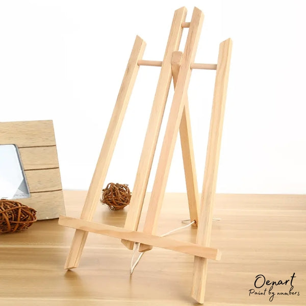 Wooden Easel Stand Tabletop