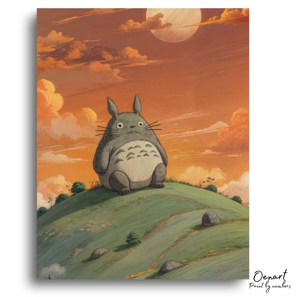 My Neighbor Totoro: Totoro - Anime Paint By Numbers Kit