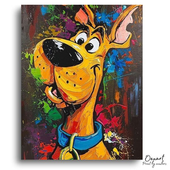 Scooby Doo: Paint By Numbers Kit