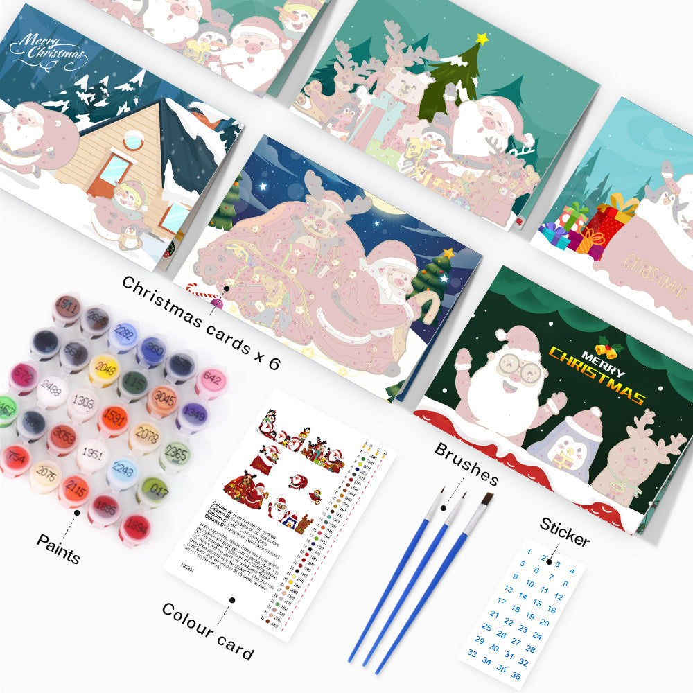 Festive Wonderland Card Set | Oenart™