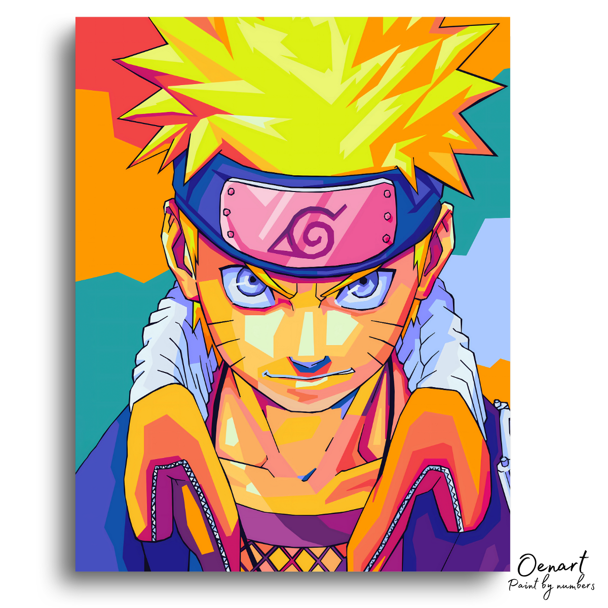 Naruto - Anime Paint By Numbers Kit