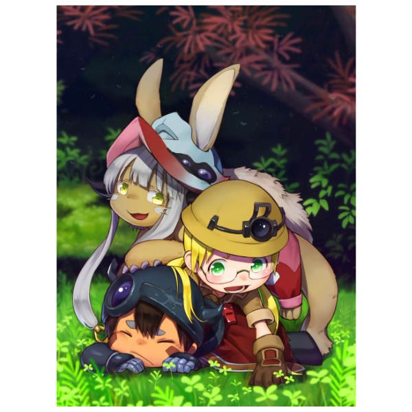 Made in Abyss: Reg, Riko & Nanachi - Anime Paint By Numbers Kit