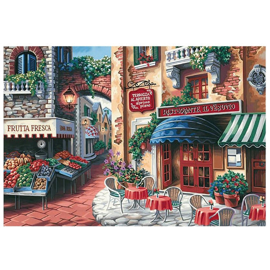 Ancient Market - Paint By Numbers Kit