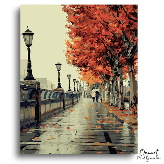 Autumn's Walking - Paint By Numbers Kit