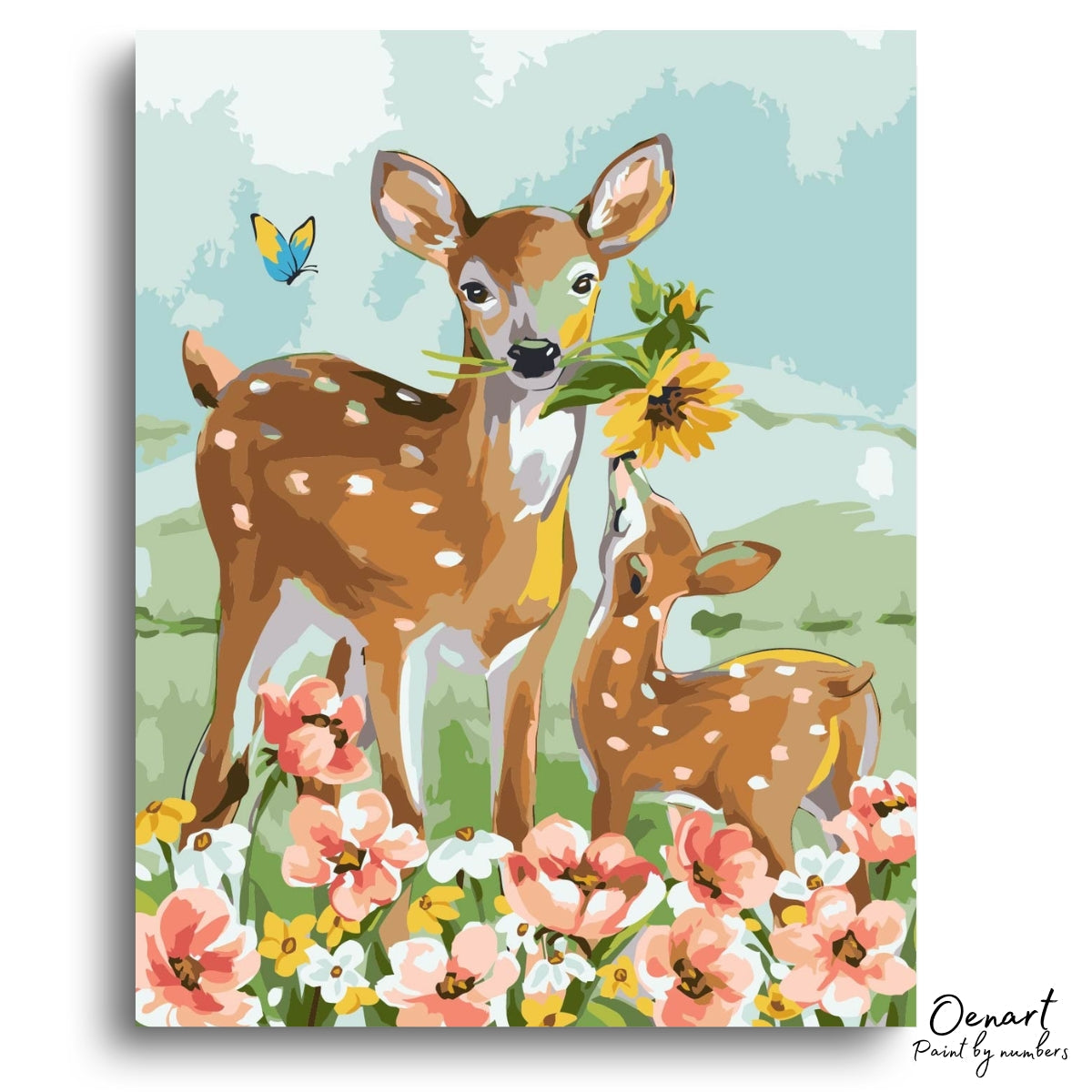 Baby Gazelle: Childrens Art Set