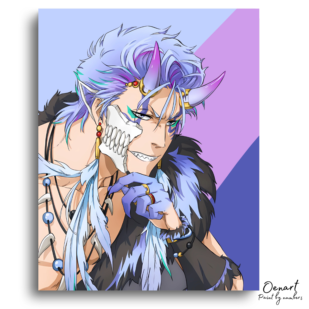 Bleach: Grimmjow Jaegerjaquez - Anime Paint By Numbers Kit