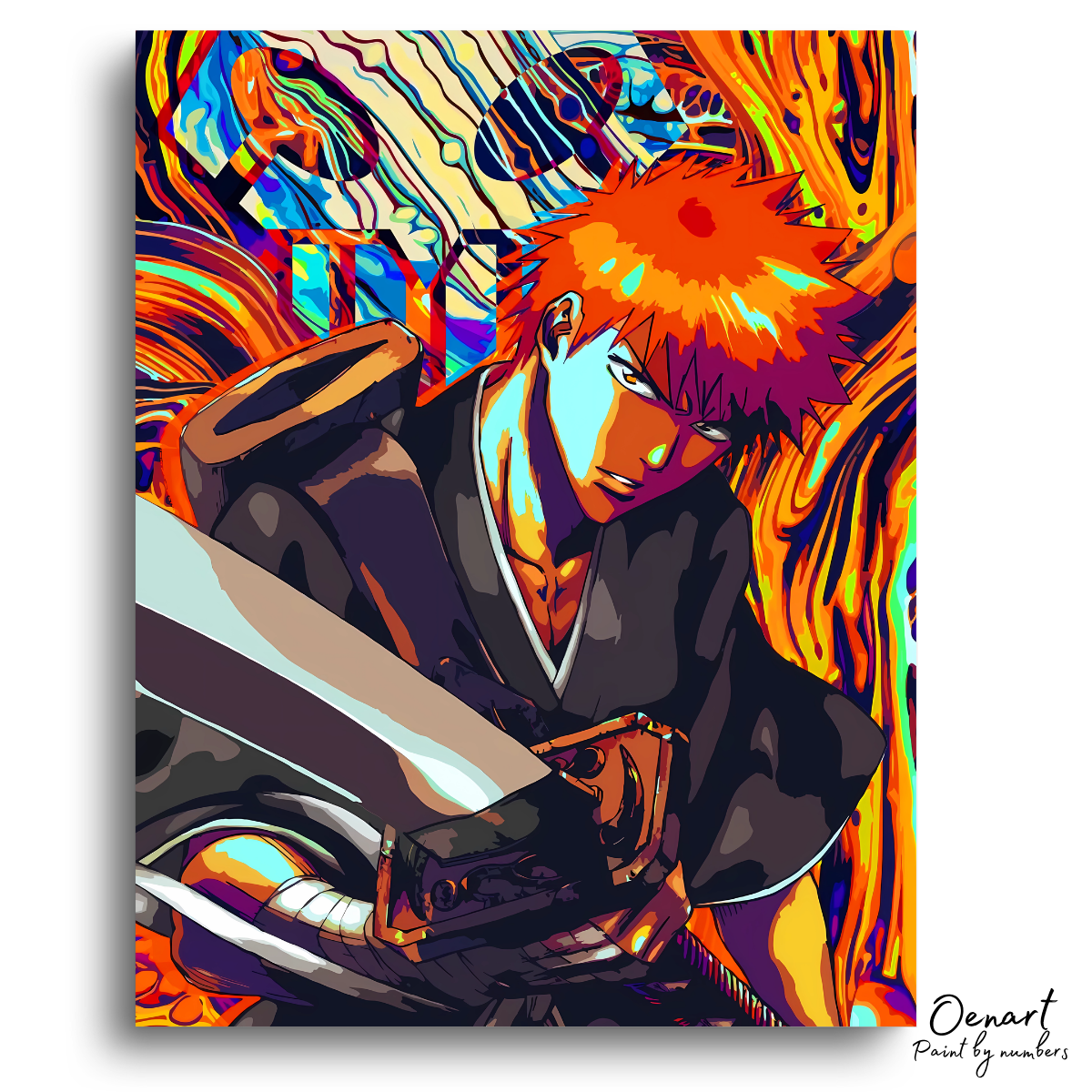 Bleach: Ichigo - Anime Paint By Numbers Kit