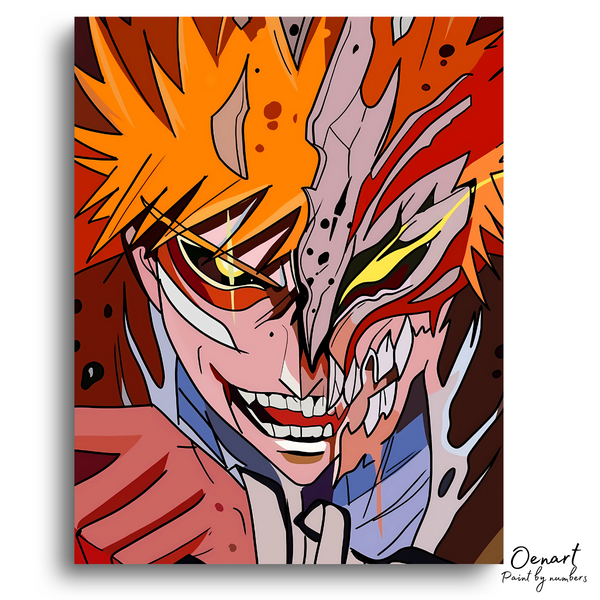 Bleach: Ichigo Hollow - Anime Paint By Numbers Kit