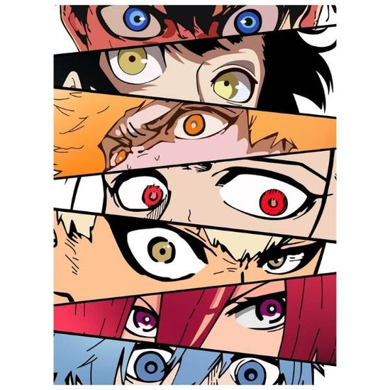 Blue Lock: Eyes - Anime Paint By Numbers Kit