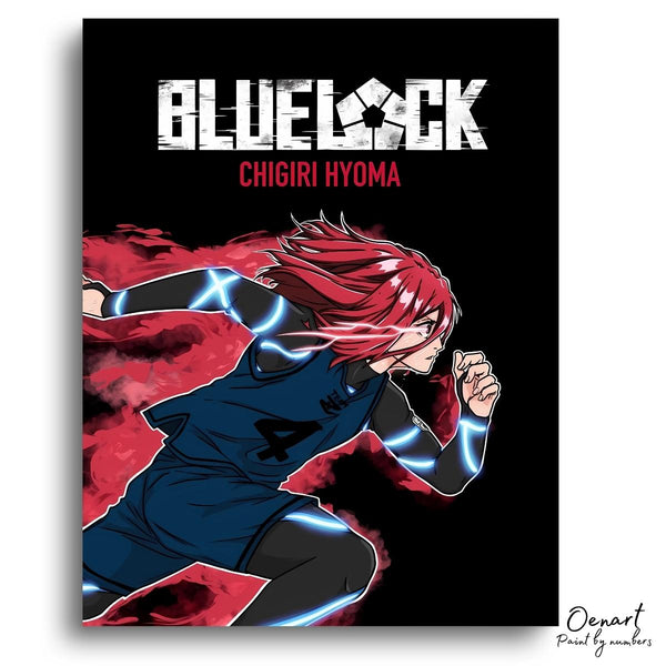 Blue Lock: Running - Anime Paint By Numbers Kit