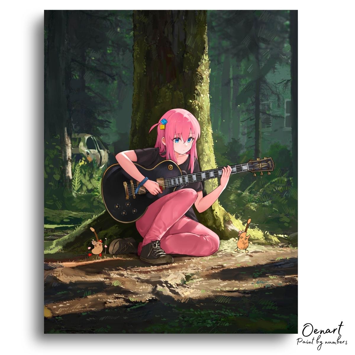 Bocchi the Rock: In the Forest - Anime Paint By Numbers Kit