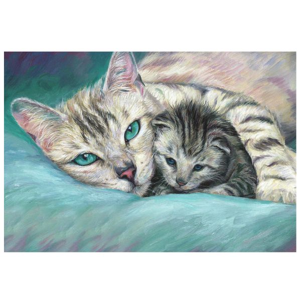 Cat Motherhood - Paint By Numbers Kit