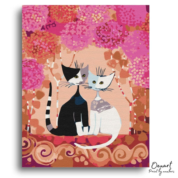 Cats Couple: Paint By Numbers Kit