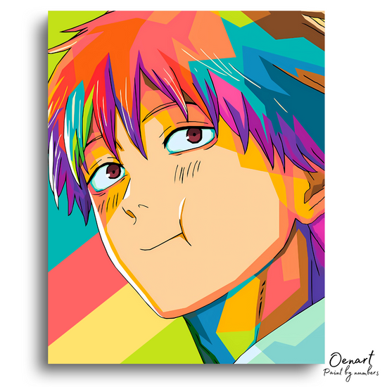 Chainsaw Man: Denji Portrait - Anime Paint By Numbers Kit