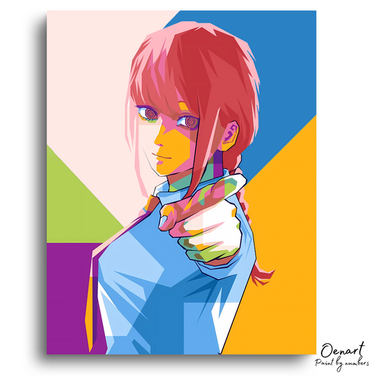 Chainsaw Man: Makima Colorful - Anime Diamond Painting