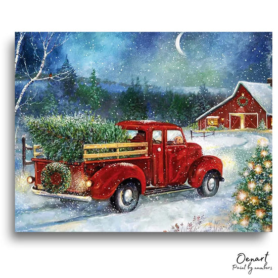 Christmas Tree: Paint By Numbers Kit